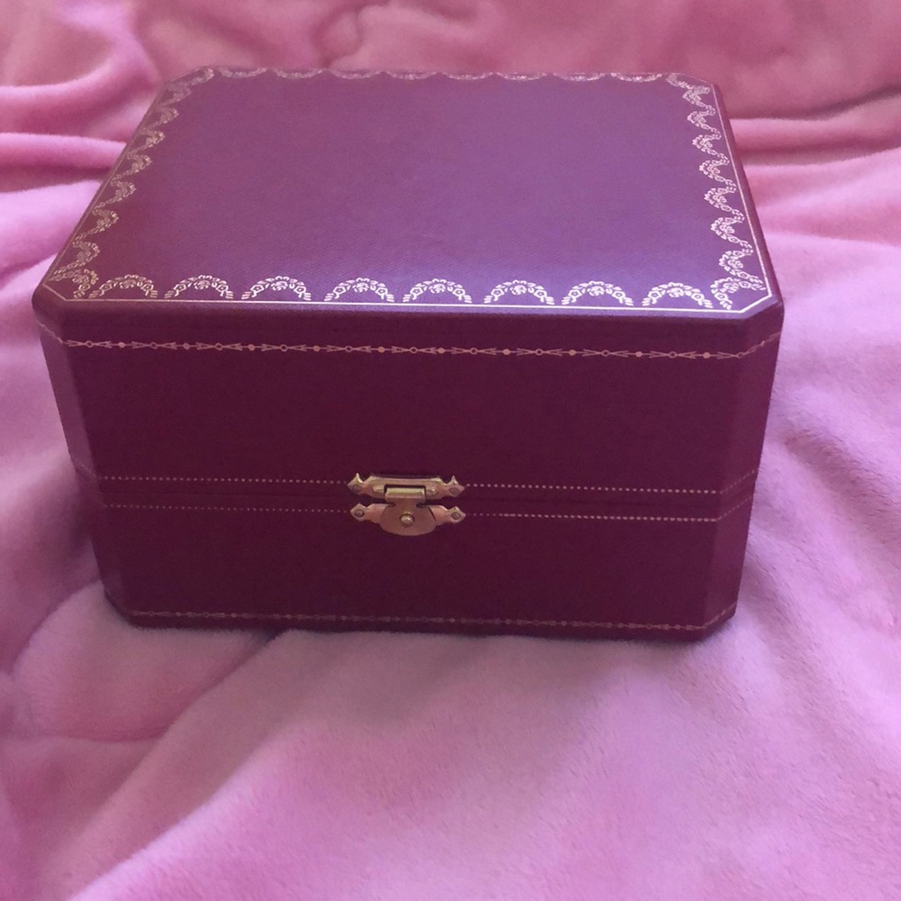 Authentic cartier watch case